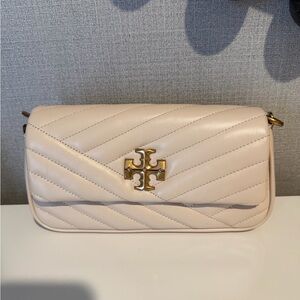 Tory Burch KIRA CHEVRON SMALL FLAP SHOULDER BAG